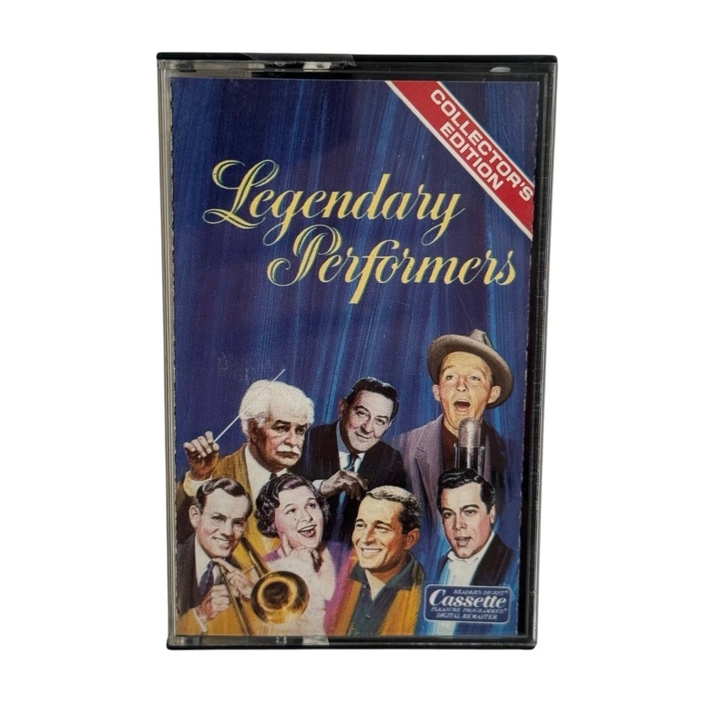 Legendary Performers Collector's Edition Cassette Tape 1988 Readers Digest RCA